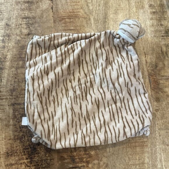 Angel Dear Tiger Lovey Plush Animal Security Blanket Striped Tan Brown Sleep - Picture 5 of 6